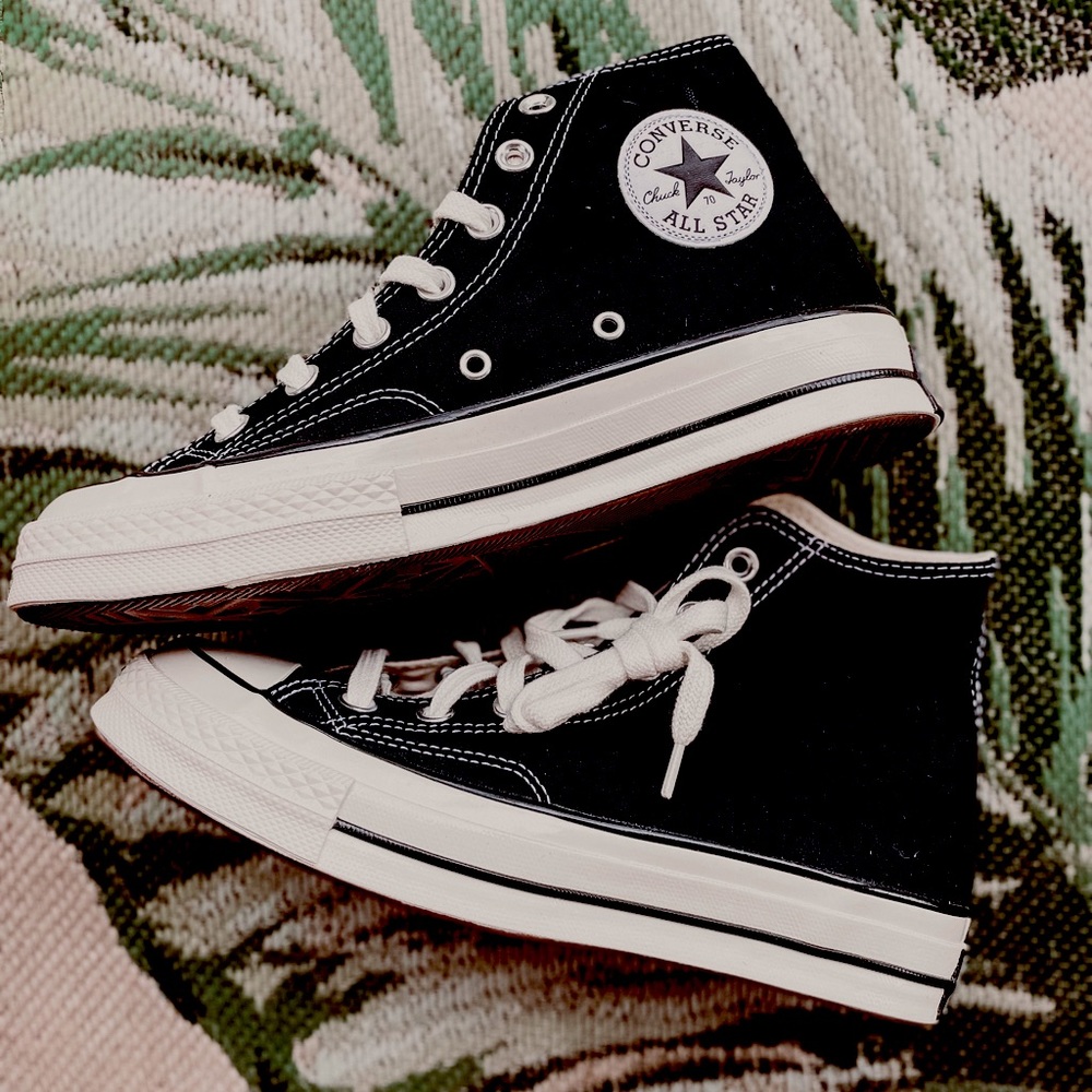 Brand New! Chuck 70 Canvas Converse - Unisex women 7.5 men 5.5 - black & white